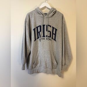 Notre Dame Fighting Irish Hoodie Grey Mens XL MV Sport